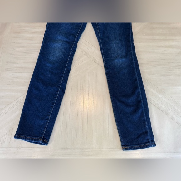 Anthropologie Pilcro & the Letterpress Mid-Rise Dark Wash Skinny Jeans - Size 28 - Picture 6 of 12